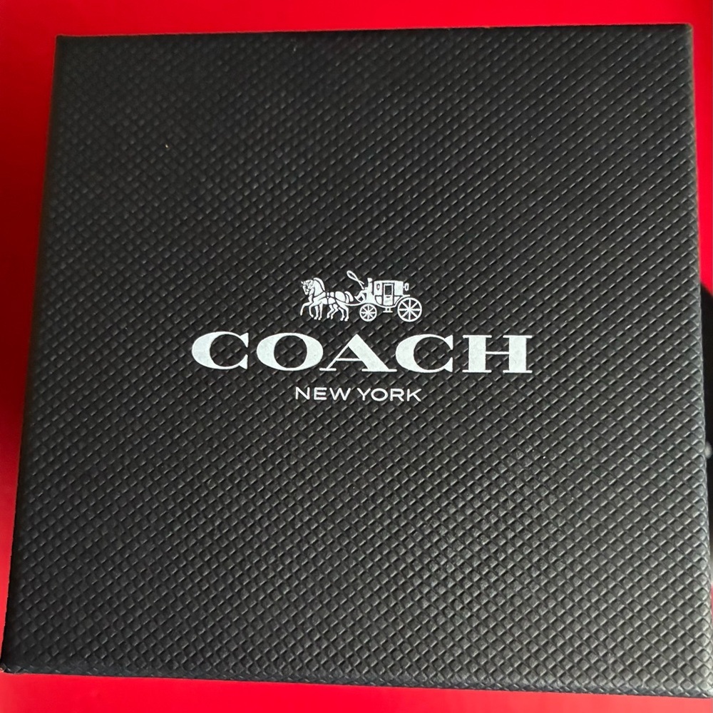 COACH Watch,Coach Black Watch with Colorful Stars - Picture 4 of 14